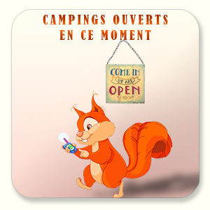 Campings ouverts en ce moment